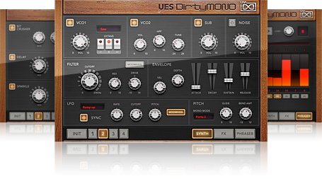 UVI Electro Suite | UES DirtyMONO