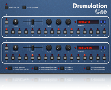 UVI Emulation One | Drumulation One GUI