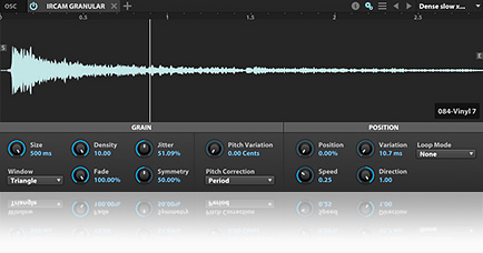 Falcon IRCAM Granular