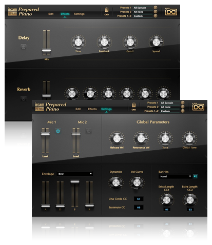 IRCAM Prepared Piano | GUI 2