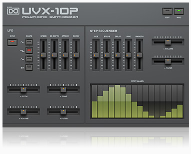 UVI UVX-10P | GUI 2