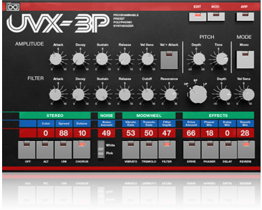 UVI UVX-3P | Arp