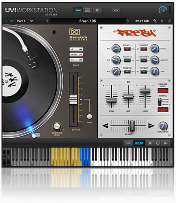 UVI Urban Suite | Scratch Machine GUI UVI Urban Suite | Scratch Machine GUI