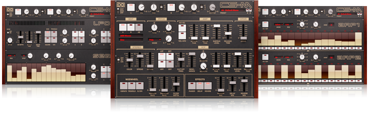 UVI Vintage Legends | CS-M GUI