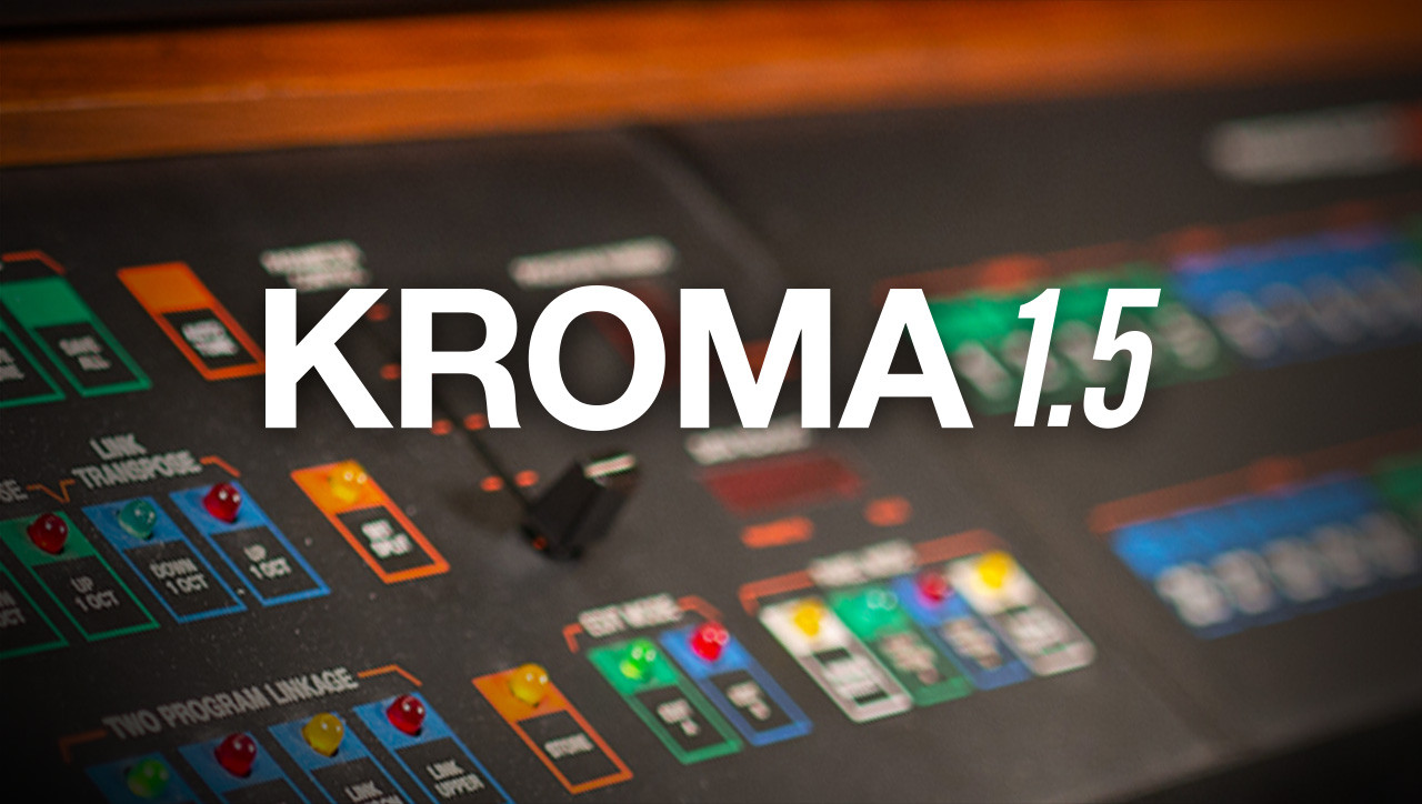 UVI Kroma - 80年代ファンキーアナログシンセの再来