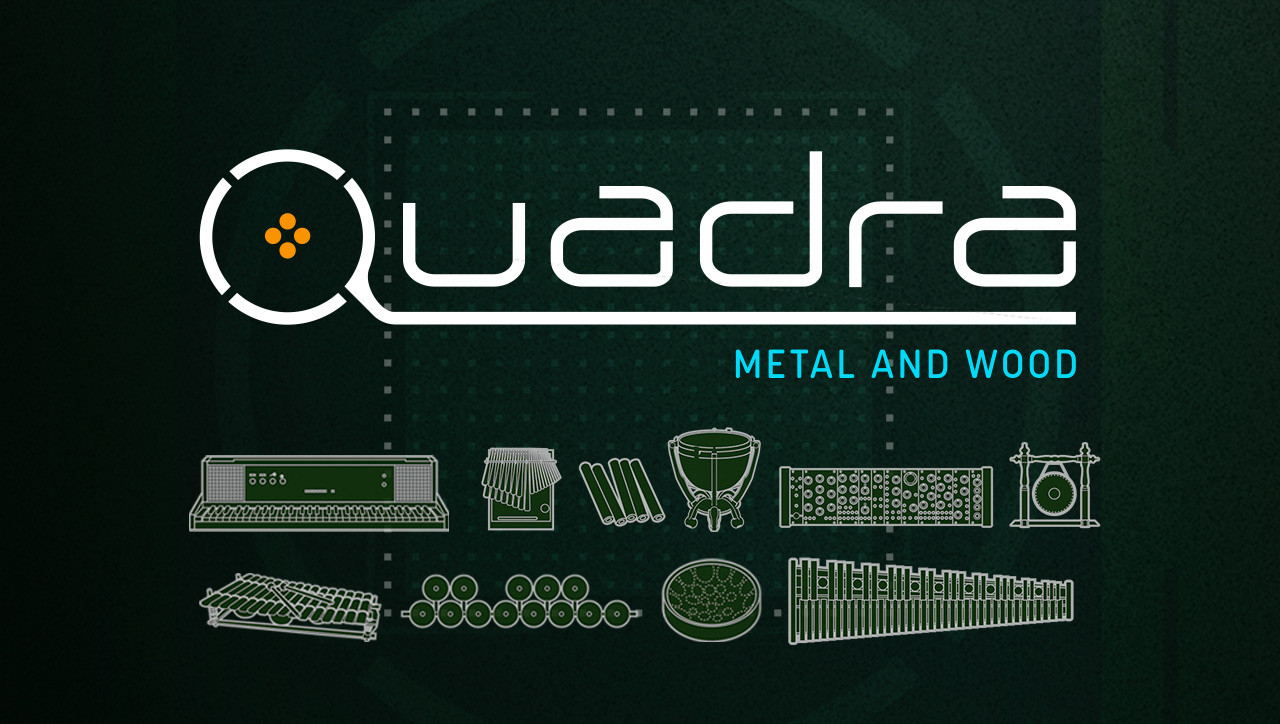 Quadra - Metal and Wood