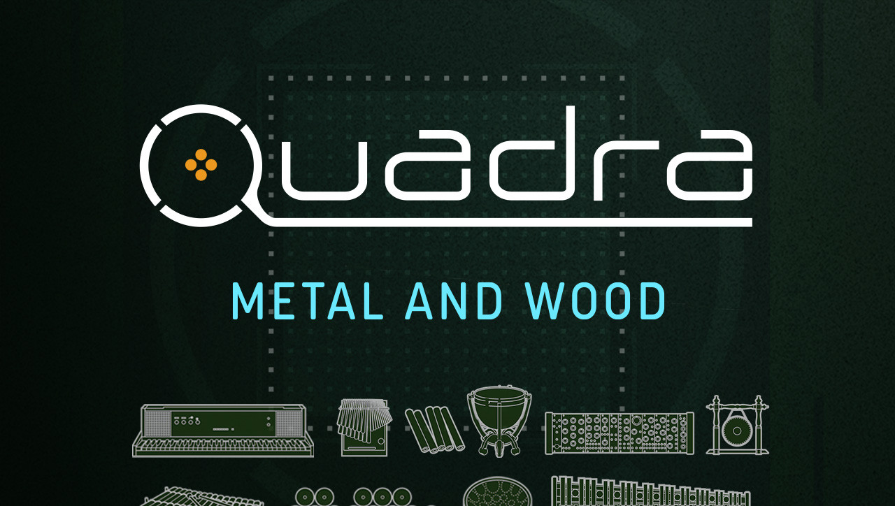 Quadra - Metal and Wood