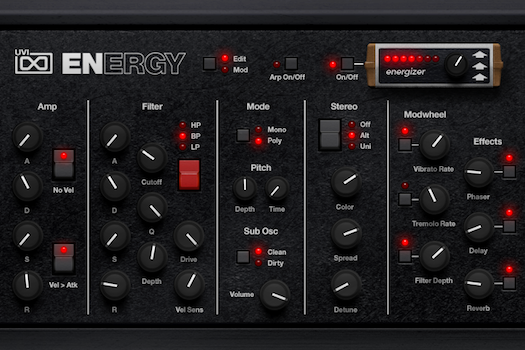 Energy EDIT GUI