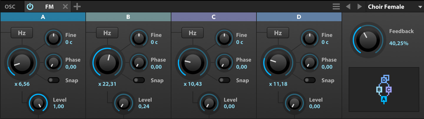 UVI Falcon | FM Oscillator