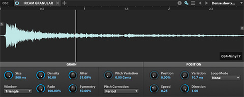 UVI Falcon | IRCAM Granular Oscillator