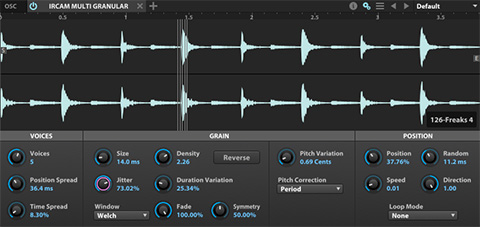 UVI Falcon | IRCAM Multi Granular Oscillator