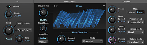 UVI Falcon | WAVETABLE Oscillator