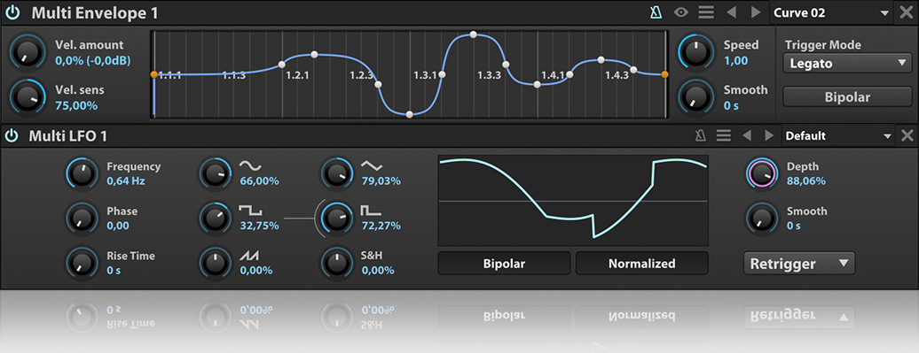 UVI Falcon | Multi Envelope and Multi LFO