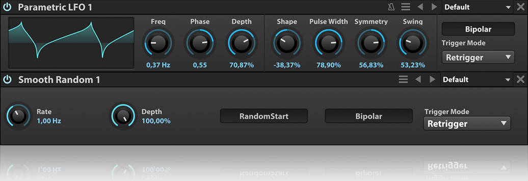 UVI Falcon | Parametric LFO and Smooth Random