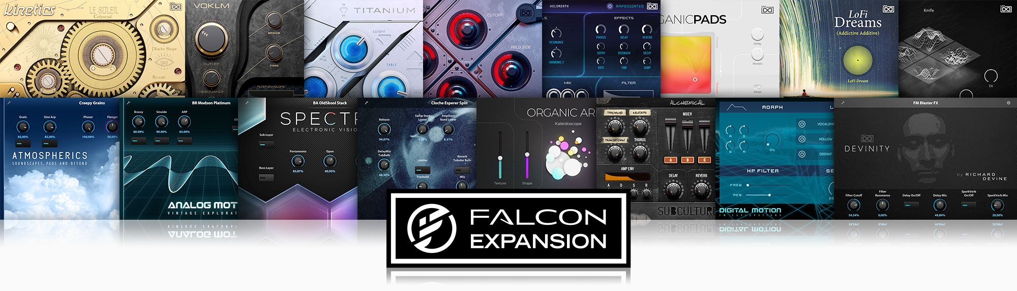 UVI Falcon | FALCON EXPANSIONS