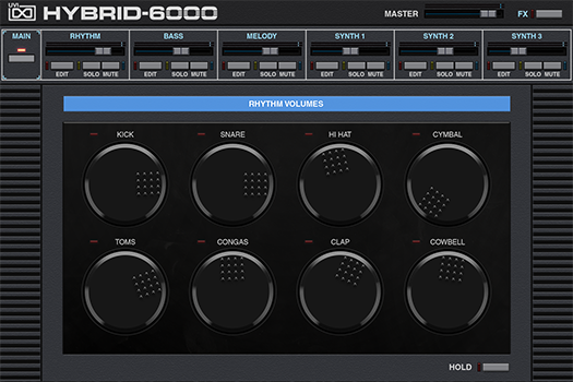 Hybrid 6000 | Main GUI