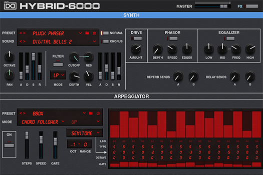 Hybrid 6000 | Synth GUI