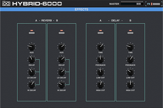 Hybrid 6000 | FX GUI