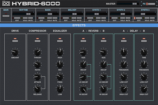 Hybrid 6000 | FX GUI