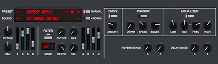 UVI Hybrid 6000 | Effects GUI