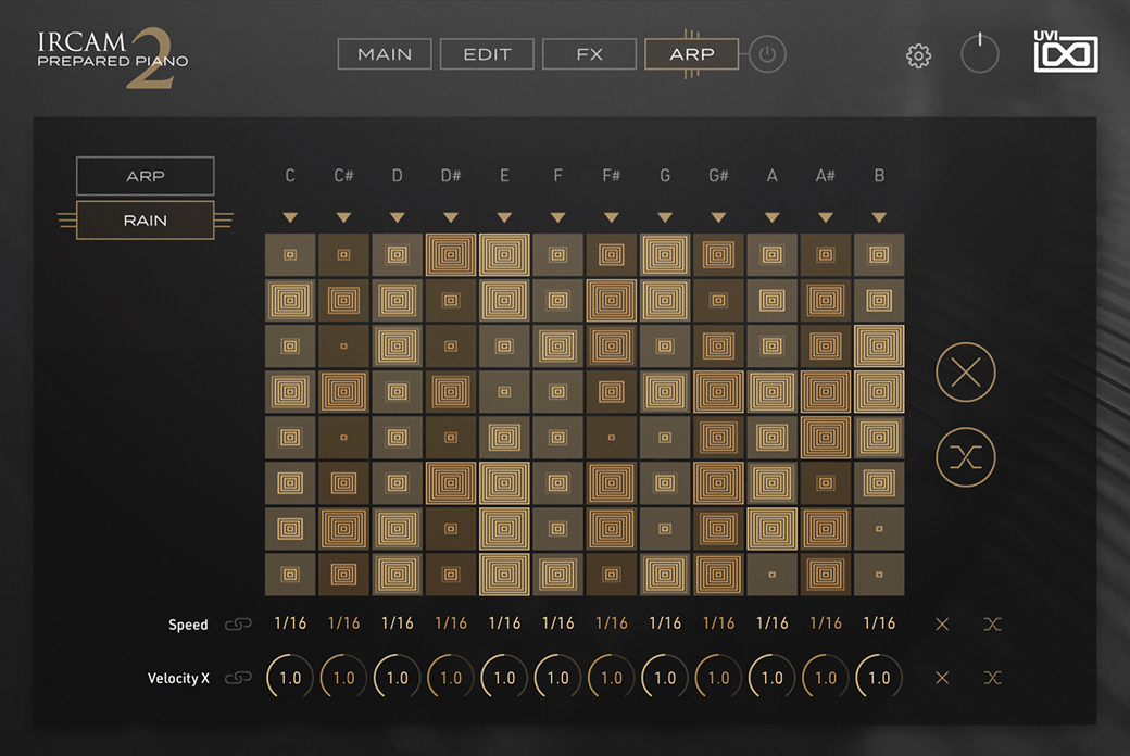 UVI IRCAM Prepared Piano 2 | GUI