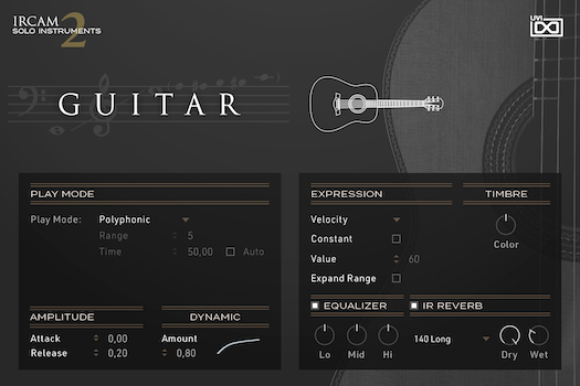 UVI IRCAM Solo Instruments 2 | Guitar GUI