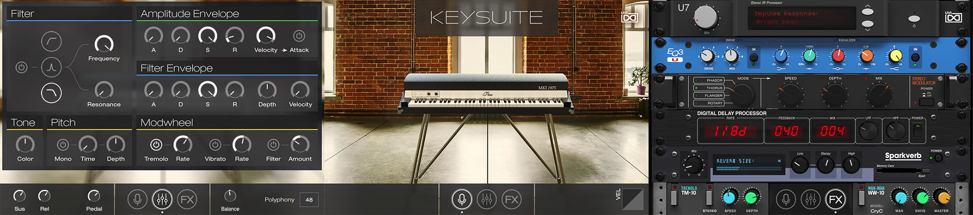 UVI Key Suite Electric | Pages