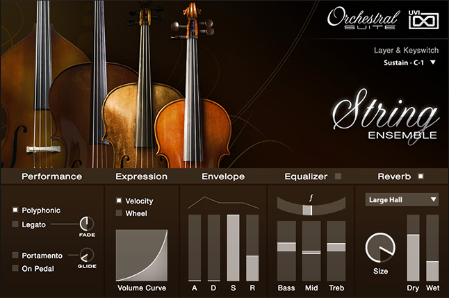 UVI ORCHESTRAL SUITE | GUI