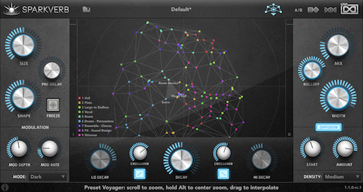 Sparkverb UI