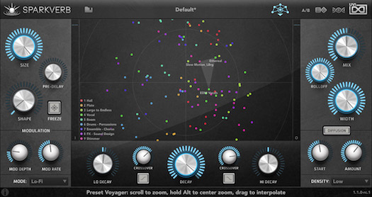 Sparkverb UI