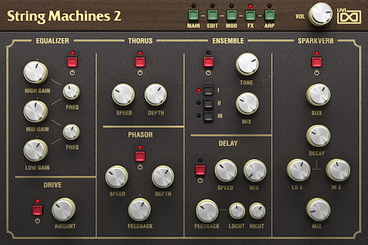 String Machines 2 | FX GUI