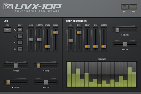 UVI UVX-10P | GUI MOD 