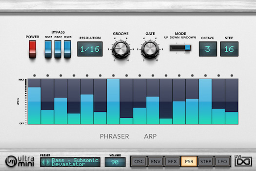 UVI UltraMini | Arp UI