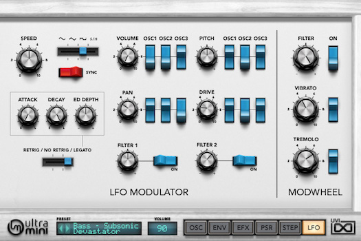 UVI UltraMini | LFO UI