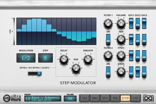 UVI UltraMini | Step UI