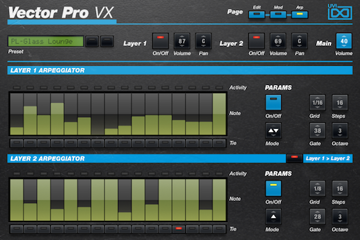 Vector Pro VX | Arp GUI