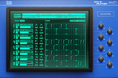 UVI WaveRunner - Terminal D | GUI 