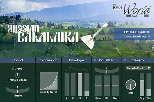 UVI World Suite | Russian Balalaika UI