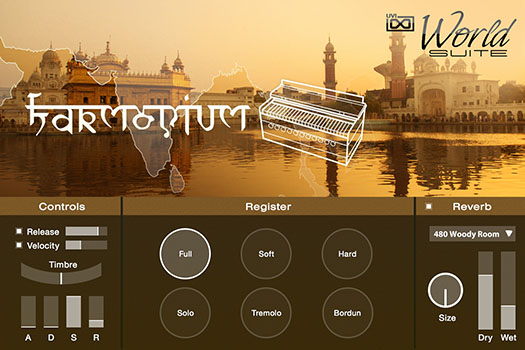 UVI World Suite | Harmonium UI