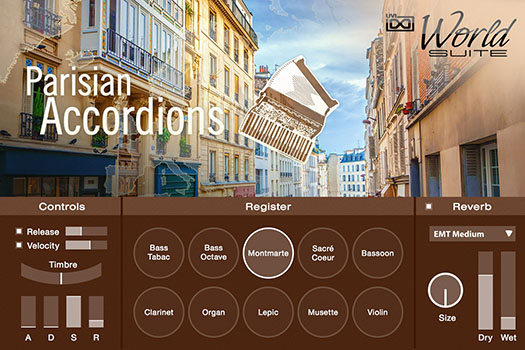 UVI World Suite | Parisian Accordions UI