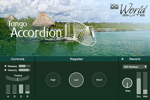 UVI World Suite | Tango Accordion UI