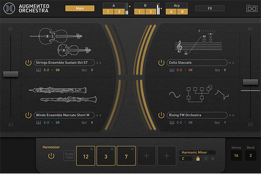 UVI Augmented Orchestra - Harmonizer