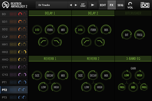 BeatBox Anthology 2 - FX GUI