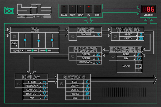 UVI Bit Zone | GUI Effects