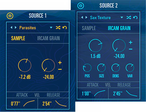 UVI Drone | Dual Sample GUI