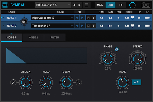 Drum Designer | Cymbal Noise 1