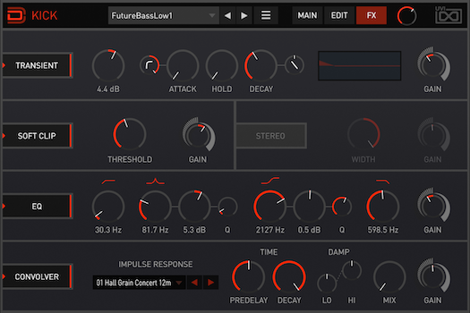 Drum Designer | Kick FX
