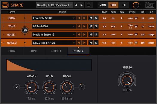 Drum Designer | Snare Noise 2