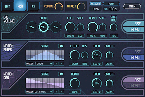 UVI Meteor | FX GUI 