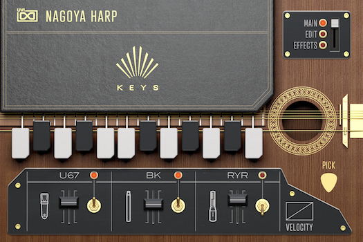 Nagoya Harp KEYS - Main GUI